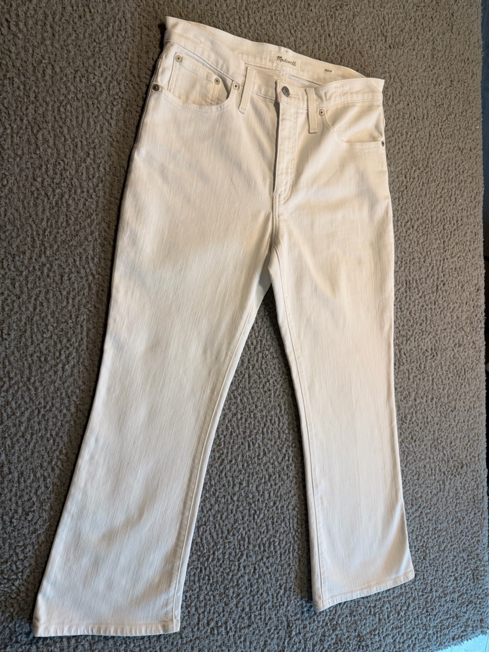Madewell White Women's Jeans